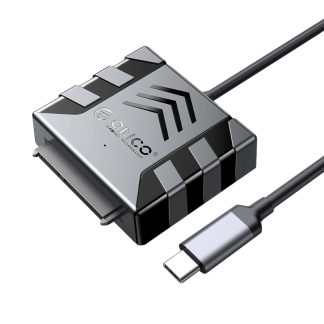 ORICO Type-C to SATA Adapter | USB Type-C to SATA |50cm | Compatible with 2.5/3.5 inch SATA HDD, SSD (3.5inch hard disks need to be connected to a power adapter)